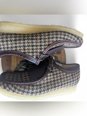 Clarks tweed NWT